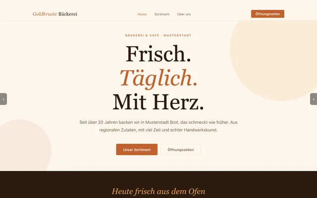 Goldkruste Bäckerei